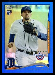 2014 Topps Opening Day # 79 Nick Castellanos Blue Foil 1758 of 2014